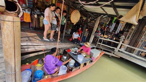 Ngắm vẻ đẹp chợ nổi bốn miền Pattaya Thái Lan