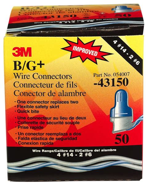 3m Performance Plus Bg Wire Connector 50 Pack Toolbox Supply