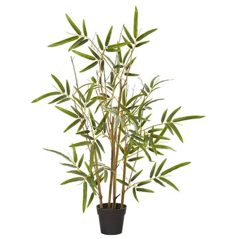 Nearly Natural In Bamboo Artificial Tree The Home Depot