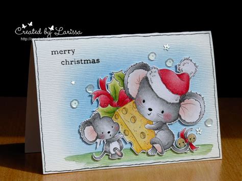 Frankly m'dear, i don't give a damn. Car-D-elicious: Christmas cards 2016 - Cheesy christmas mice