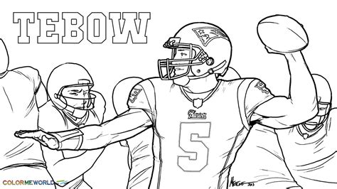 Tom Brady Coloring Page - Coloring Home