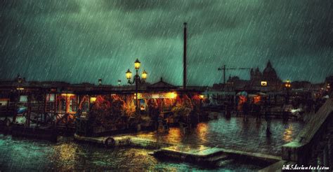 Dancing In The Rain Hdr By Isik5 On Deviantart Rain Animation