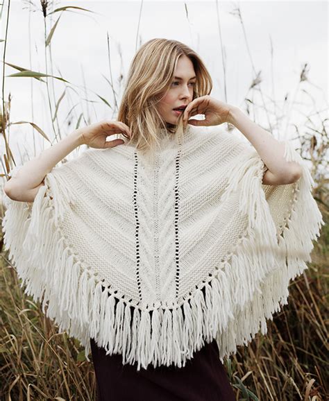 Modern Poncho Knitting Patterns In The Loop Knitting