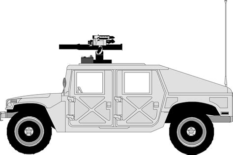Clipart Humvee 02