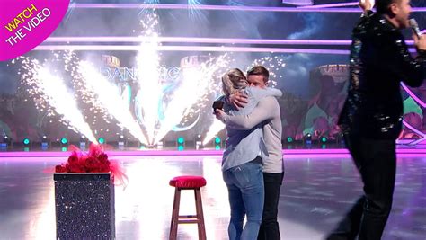 Dancing On Ice Proposal Shock Moment On The Ice That Didn T Get Aired