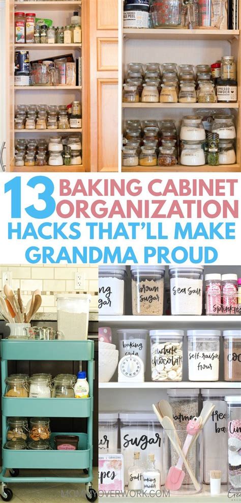 Kitchens are without a doubt one of the most used spaces in any home. 13 CLEVER Storage Ideas to Organize Baking Supplies | Diy ...