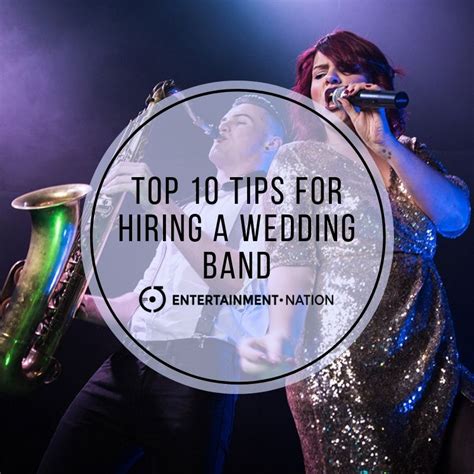 Top 10 Tips For Hiring A Wedding Band Book Your Wedding Music And Live