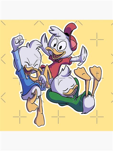 Huey Dewey And Louie Poster For Sale By Little Ampharos Redbubble
