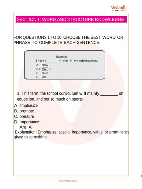 Aqa english language paper 1: IEO English Sample Paper 2 for Class 5 with Solutions