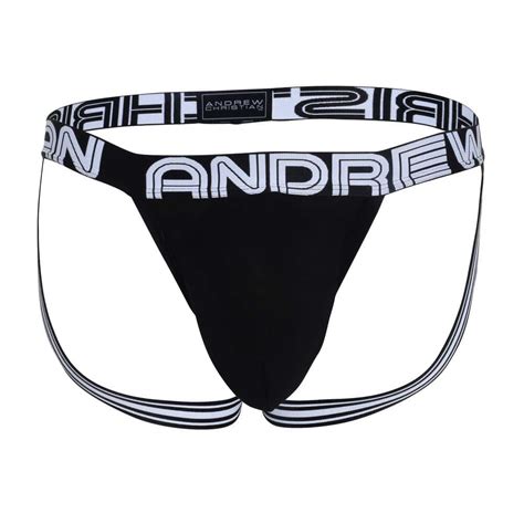 Andrew Christian Casi Desnudo Bamboo Jock Black ⋆ Gunderwear