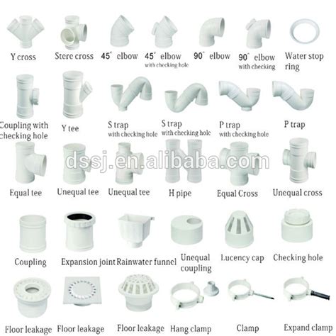 More images for pvc pipe parts list » 2 1/2 Inch Pvc Waste Water Pipe And Fittings - Buy Grey ...
