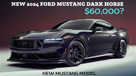 New 2024 Ford Mustang Dark Horse Interior Specs Release Date Youtube