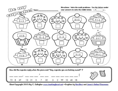 worksheet math riddle worksheets grass fedjp worksheet study site