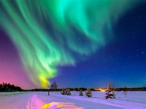 Aurora Boreal A Dança Das Luzes No Inverno Da Islândia Campinas