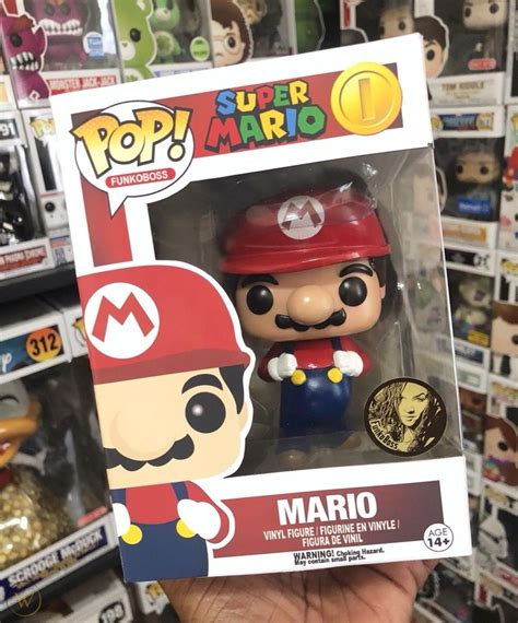 Custom Funko Pop Games Nintendo Super Mario Bros Mario 11 Piece Only