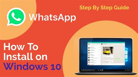 How To Install Whatsapp On Windows 10 Step By Step Tutorial Youtube