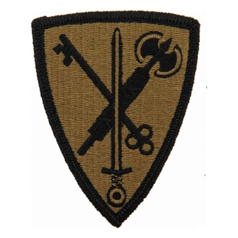 42nd Military Police Brigade Scorpion Ocp Patch With Hook Fastener
