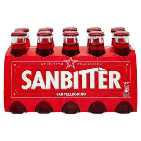 San Pellegrino Sanbitter Red 10 Bottles