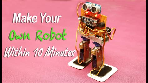 Make Your Own Robot Within 10 Minutes Few Easy Setup Youtube