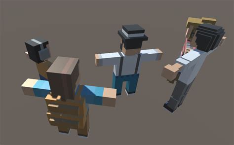 5 Voxel People Pack By A7nawy