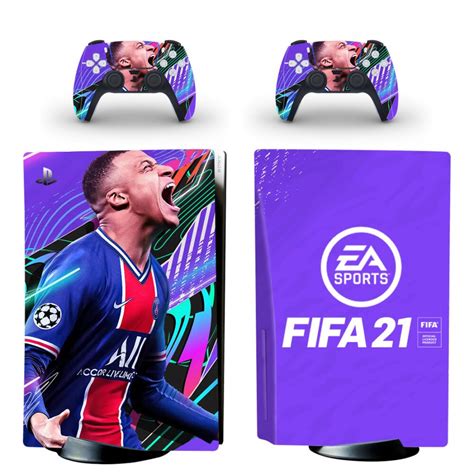 Fifa 21 Ps5 Skin Sticker Decal Fifa Video Games