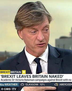 Anti Brexit Economist Appears NAKED On GMB Four Days After Stunning