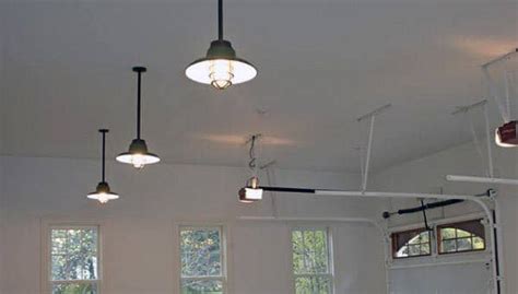50 Garage Lighting Ideas For Men Cool Ceiling Fixture