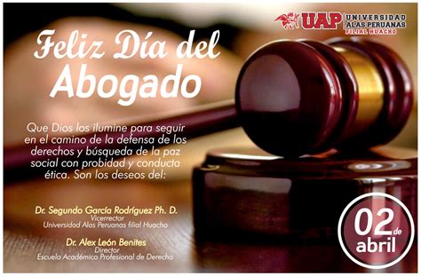 Fue profesor titular de derecho procesal en la. Universidad Alas Peruanas Filial Huacho: ¡Feliz Día del ...