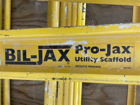 Lot Bil Jax Pro Jax Adjustable Rolling Utility