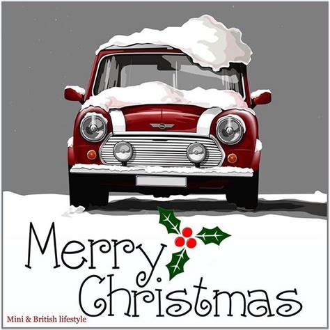 Celebrate Christmas With Mini Coopers