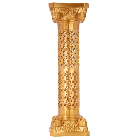 Decostar Roman Plastic Pillars Columns 36½ Gold 4 Pieces