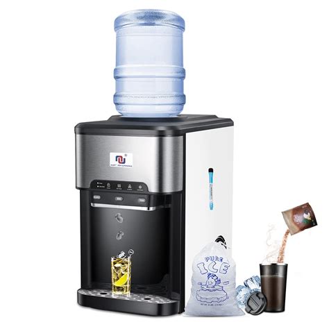 Water Cooler Dispenser Built In Ice Maker Countertop3 In 1 Portable