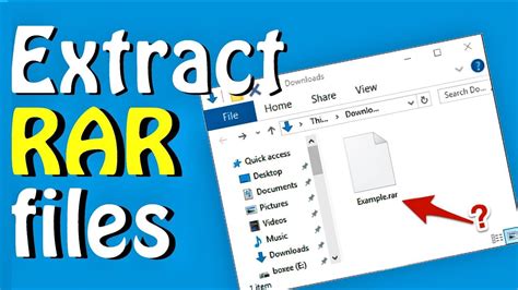 How To Open And Extract Rar Files Extract Rar Files Windows 11 10