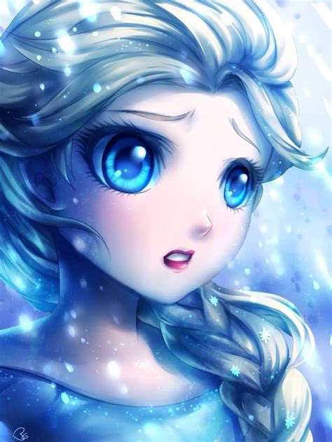 Frozen Anime Version Anime Amino