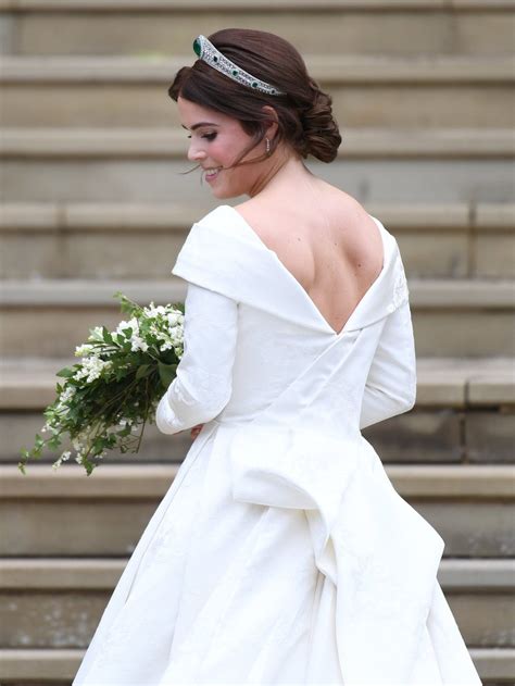 Princess Eugenie Wedding In Pictures Splendid Hats And Gusts Of Wind