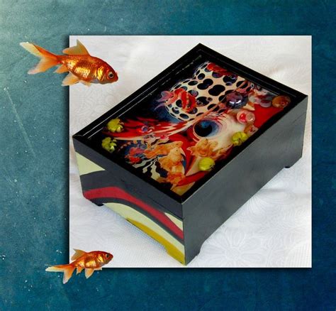 Koi By Canankk Deviantart Com Arts And Crafts Crafts Decorative Boxes