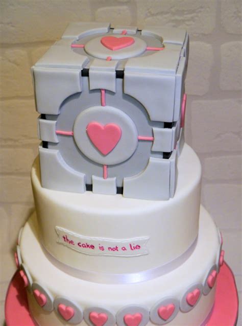 Geek Art Gallery Sweets Portal Cake