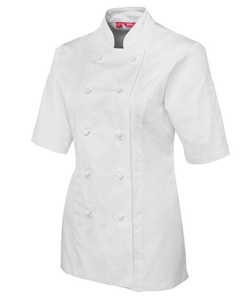 Chef Womens Jacket With Short Sleeves By Jbs Online Uniforms