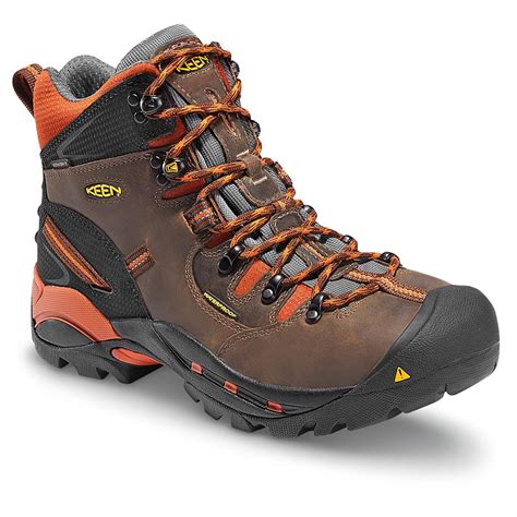 Keen utility men's work boot. KEEN Utility Men's Pittsburgh Waterproof Soft Toe Work ...