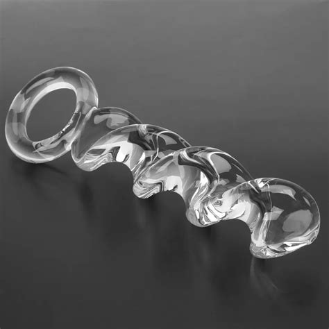20cm pyrex glas spiral dildos für frauen vaginal anal plug männer butt dilatator weibliche