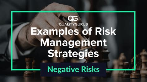 Examples Of Risk Management Strategies Quality Gurus