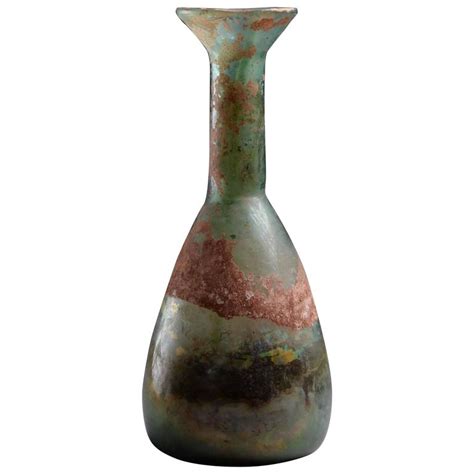 Ancient Roman Glass Bottle 250 Ad At 1stdibs