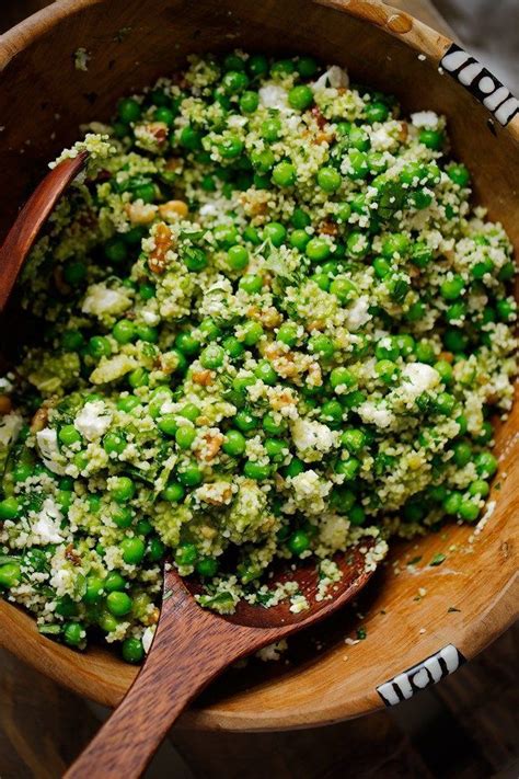 Meal prep made easy with this completely delicious moroccan chicken couscous salad recipe. Spring Couscous Salad with Basil Vinaigrette (With images ...