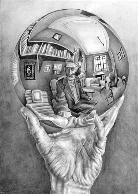 Hand With Reflecting Sphere Large Art Prints By M C Escher Buy