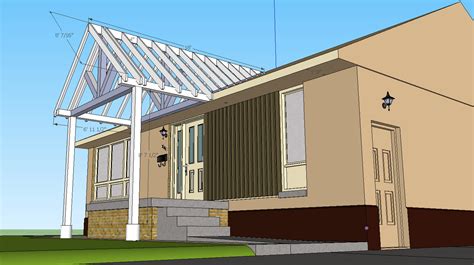 Gable Roof Patio Cover Blueprints • Fence Ideas Site