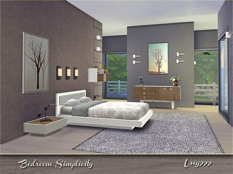 Pin By Jo On Games Sims 4 Bedroom Sims House Modern Bedroom Set
