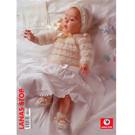 Buy Lanas Stop Baby Layette Knitting Pattern Book 109 Online