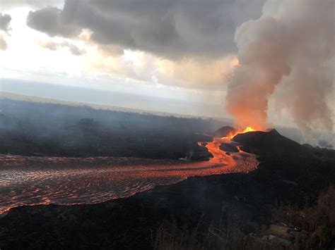 Kilauea Volcano Eruption History
