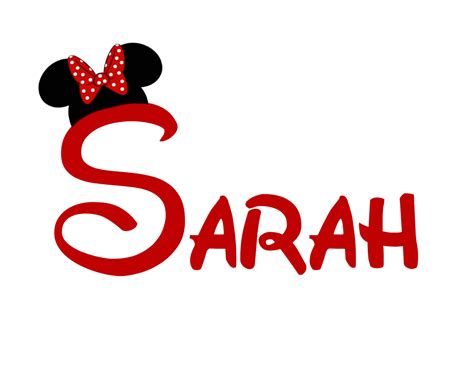 Sarah Name Svg Png Custom Name Clipart Svg Png Image Gold Name Etsy