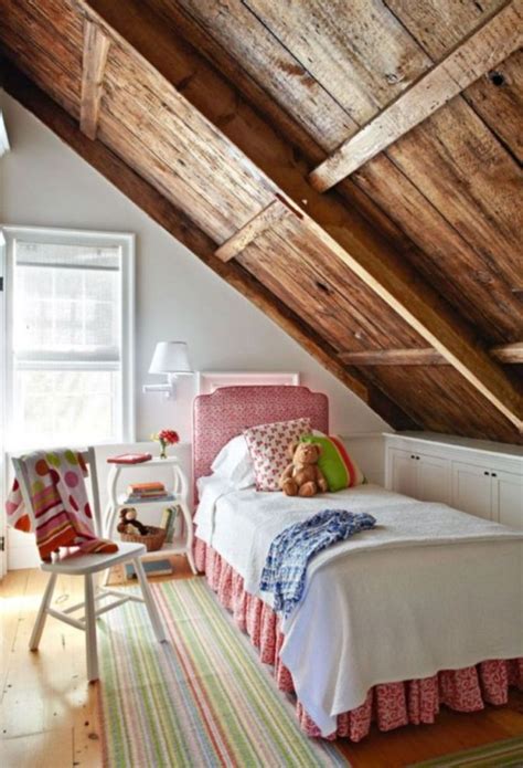 43 Pretty Bedroom Designs Ideas With Exposed Wooden Beams Roundecor